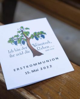 Zu den Fotos der Erstkommunion St. Margarethen 2022
